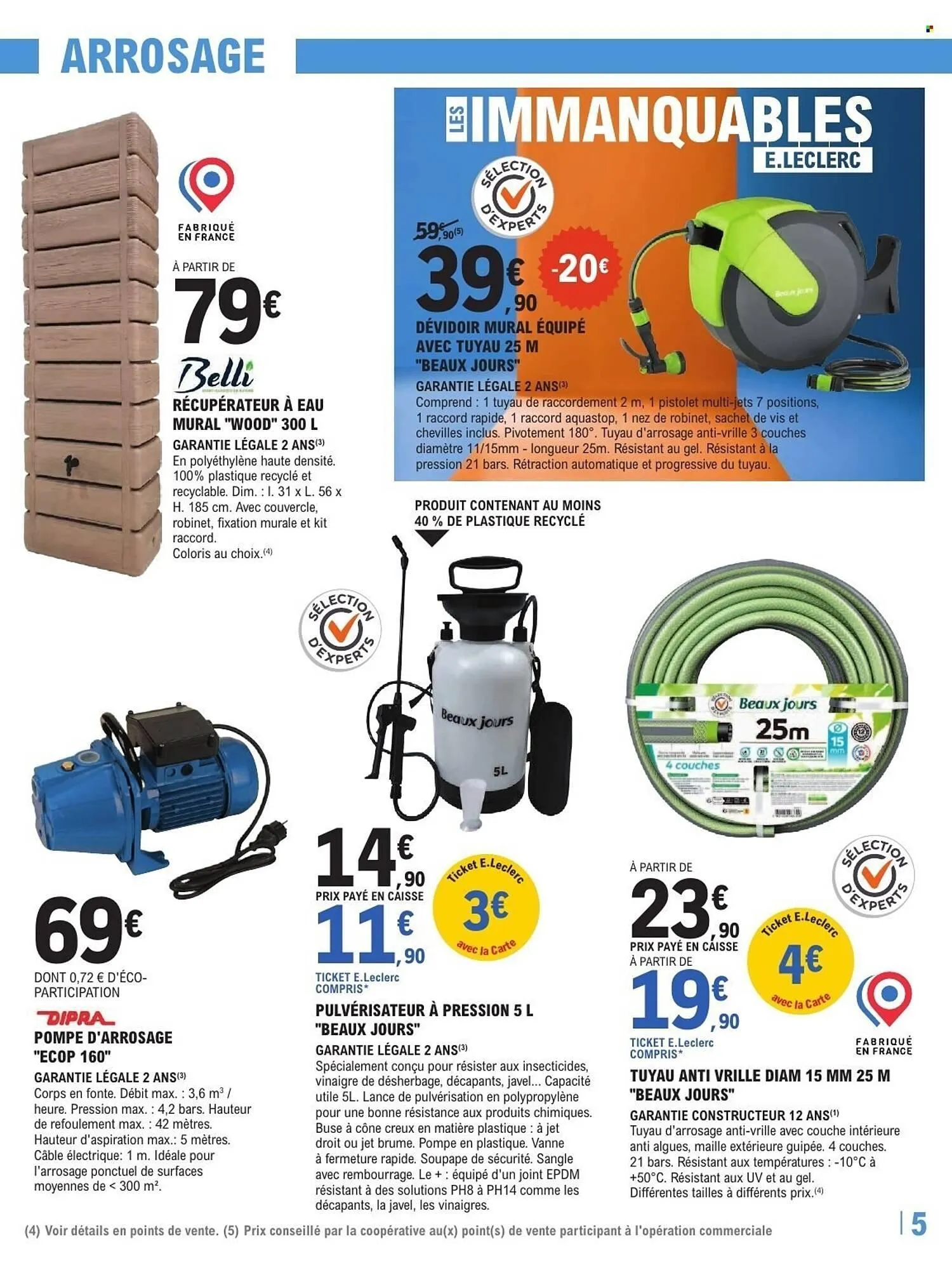Catalogue E.Leclerc Brico du 24 mars au 11 avril 2026 - Catalogue page 5