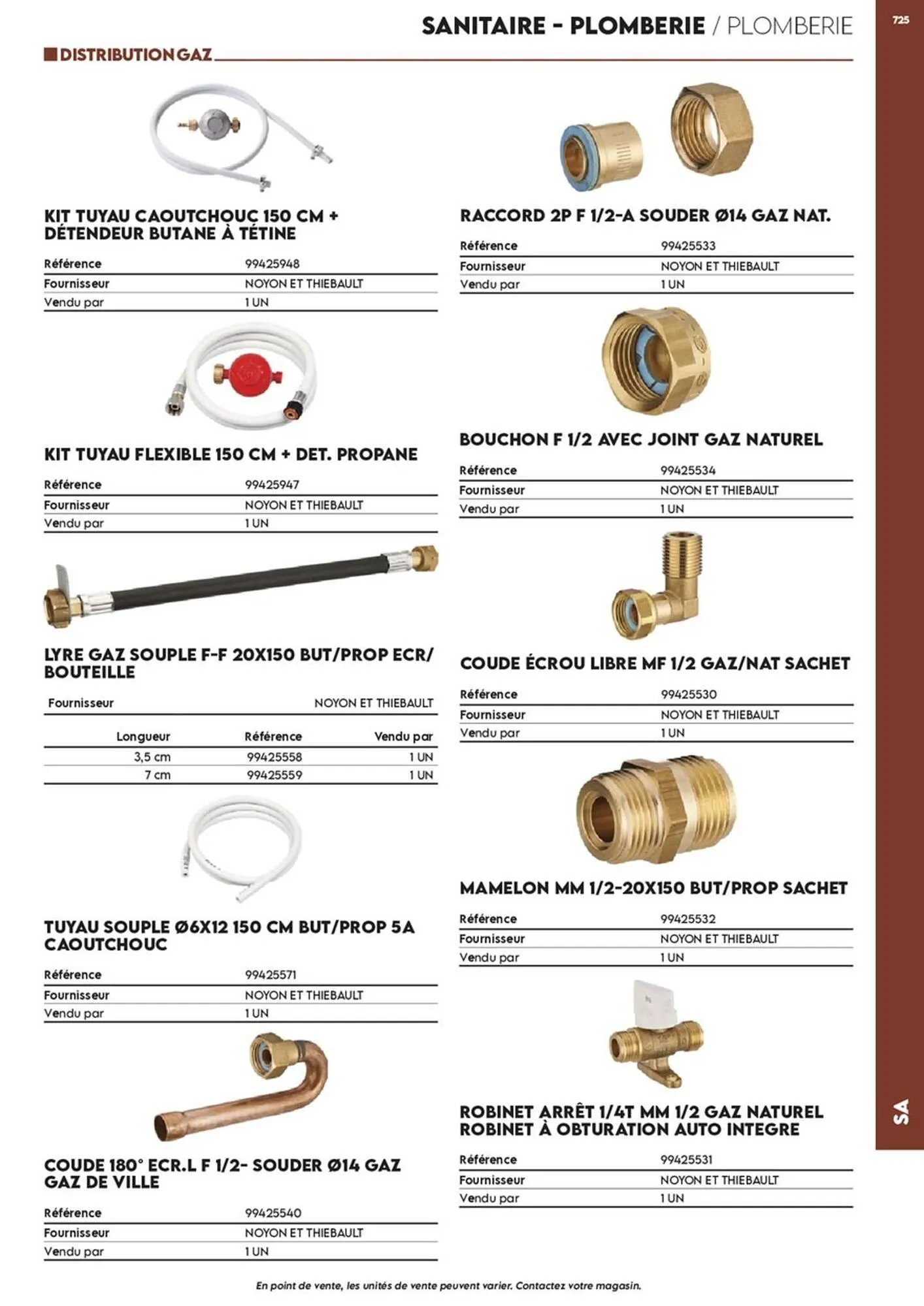 Catalogue Tout faire matériaux du 17 décembre au 30 décembre 2025 - Catalogue page 694
