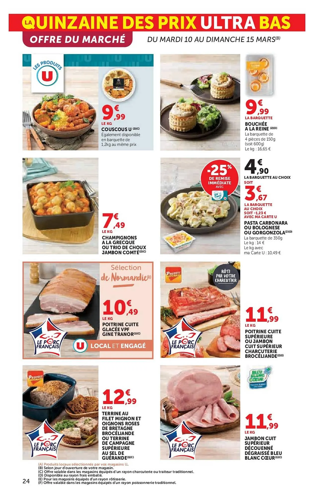 Catalogue Super U du 10 mars au 22 mars 2026 - Catalogue page 24