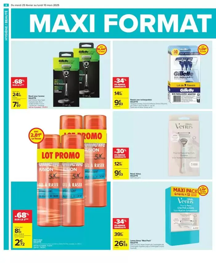 SPÉCIAL MAXI FORMAT du 25 février au 10 mars 2025 - Catalogue page 8