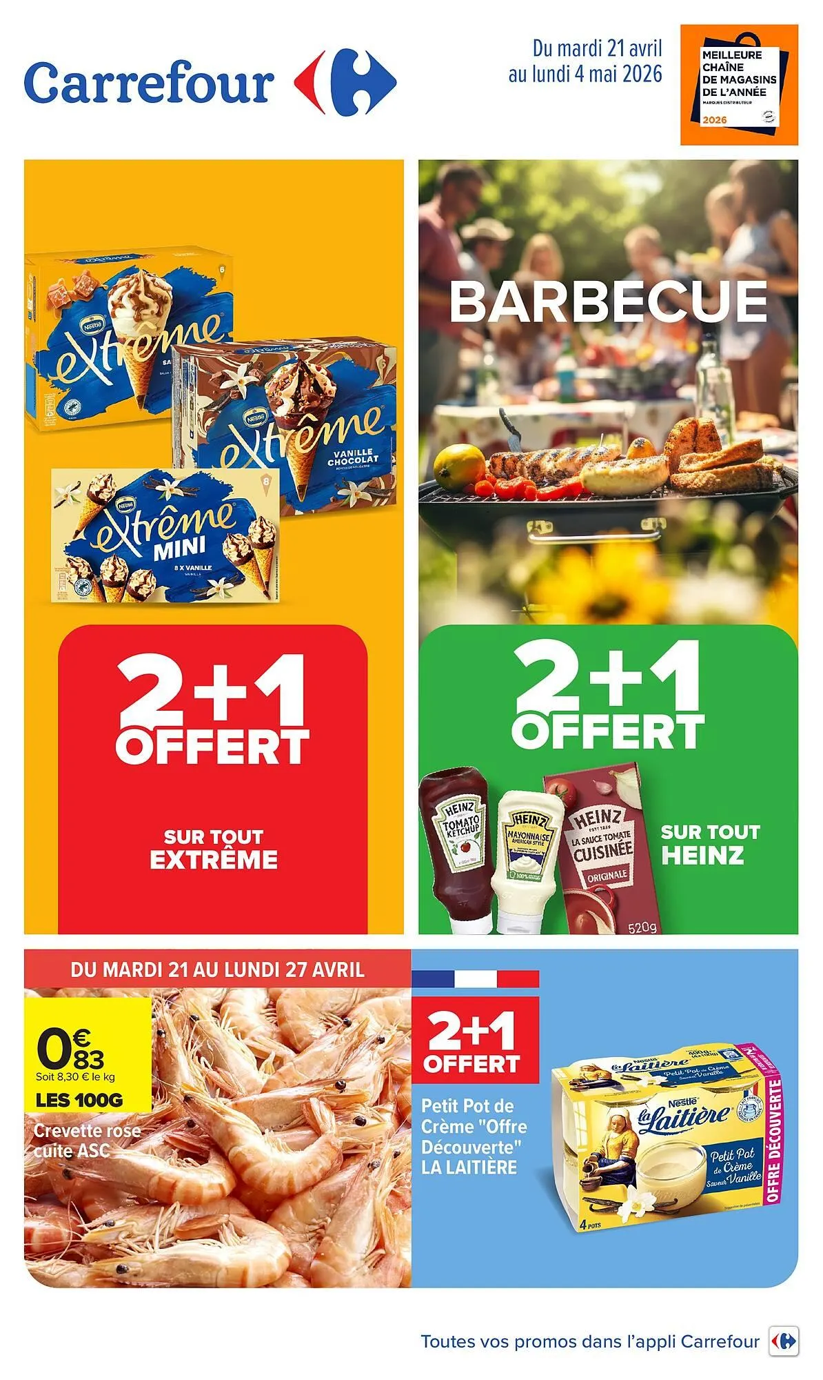 Catalogue Carrefour du 21 avril au 4 mai 2026 - Catalogue page 1