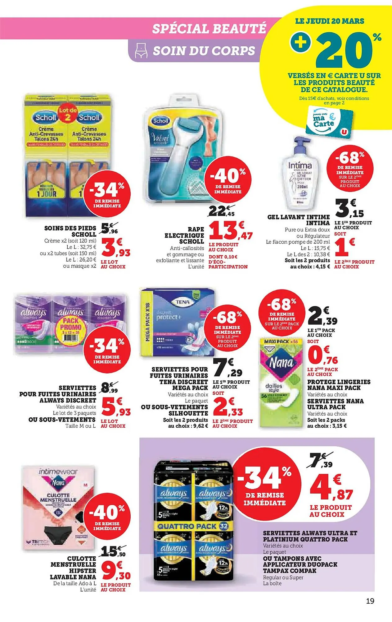 Catalogue Hyper U du 18 mars au 30 mars 2025 - Catalogue page 19