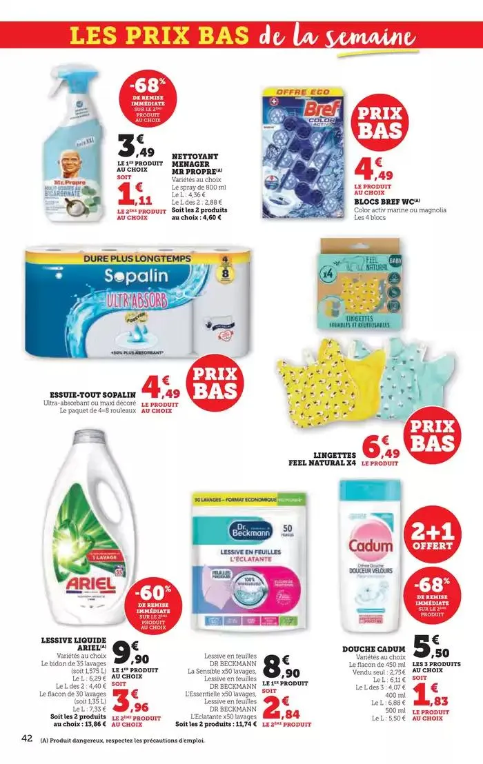 Catalogue Super U du 29 avril au 11 mai 2025 - Catalogue page 42
