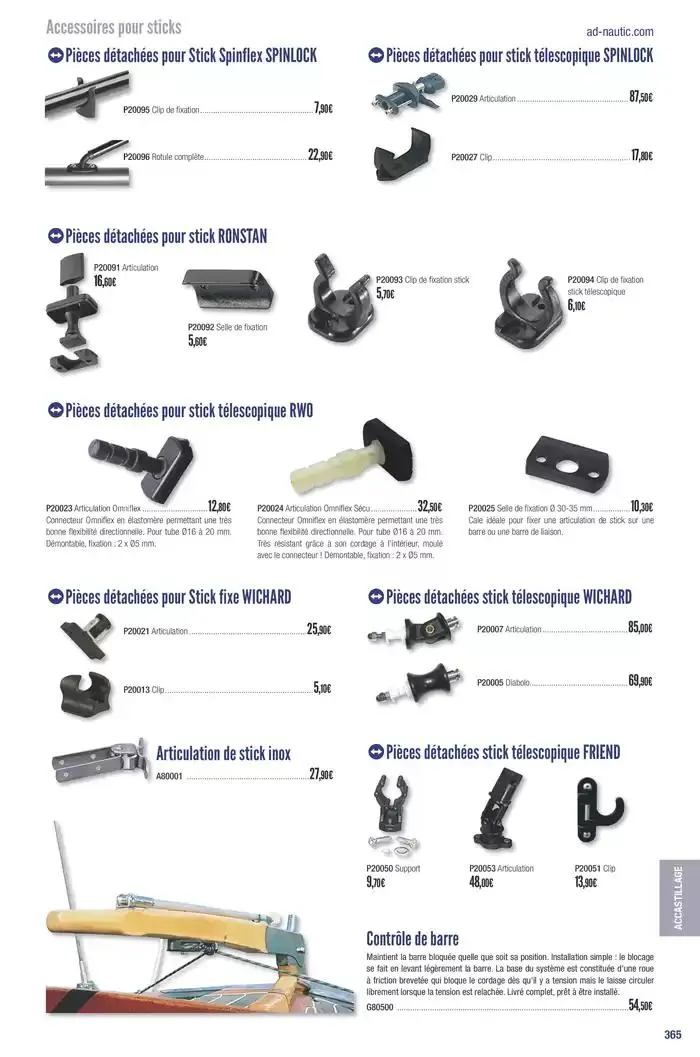 Catalogue Accastillage Diffusion 2025 du 1 janvier au 31 décembre 2025 - Catalogue page 367