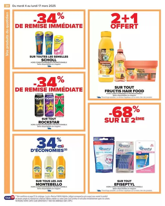 PRODUITS LAITIERS & VÉGÉTAUX du 4 mars au 17 mars 2025 - Catalogue page 36