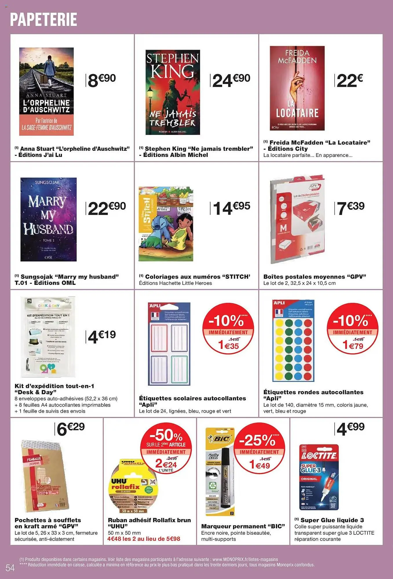 Catalogue Monoprix du 17 février au 1 mars 2026 - Catalogue page 54