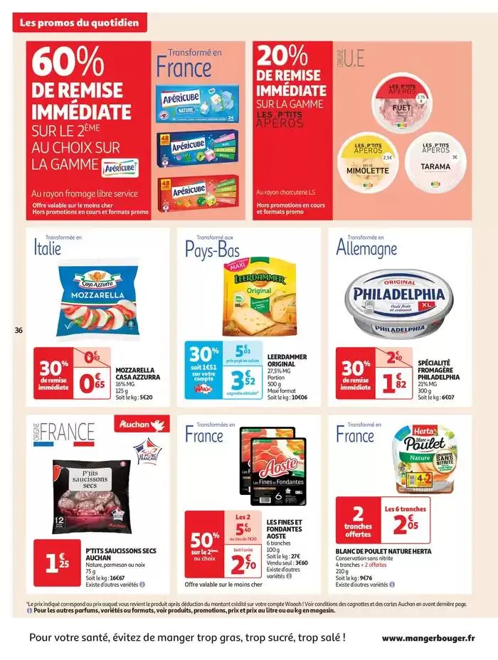 Des prix aussi bas, c'est le top du 8 avril au 21 avril 2025 - Catalogue page 37