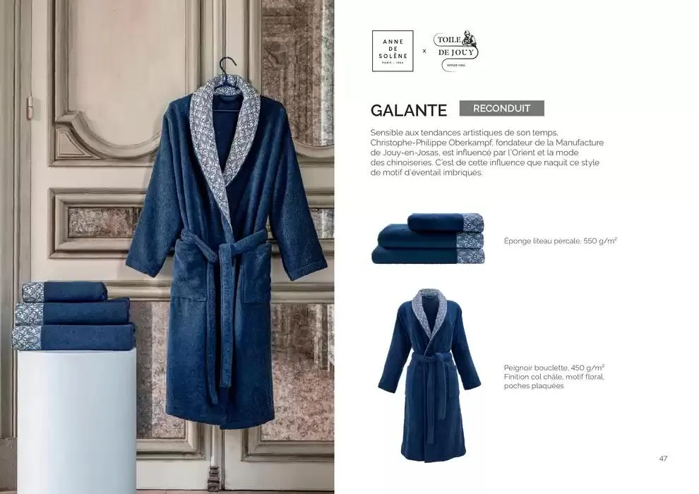 Notre collection Printemps - Ete 2025 du 14 février au 30 août 2025 - Catalogue page 47