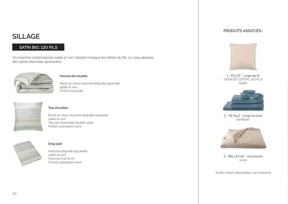 Notre collection Printemps - Ete 2025 du 14 février au 30 août 2025 - Catalogue page 20