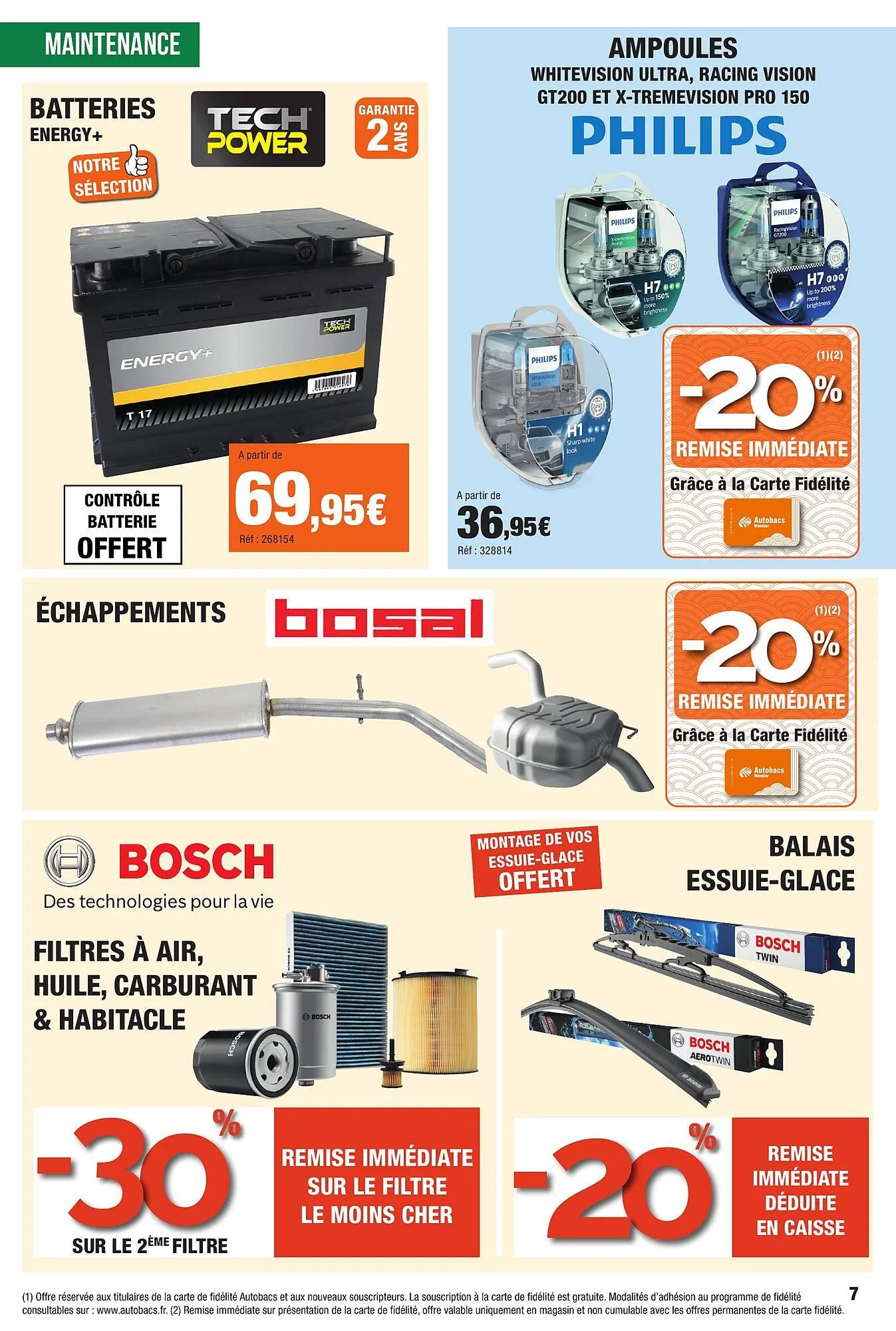 Catalogue Autobacs du 2 octobre au 19 novembre 2025 - Catalogue page 7