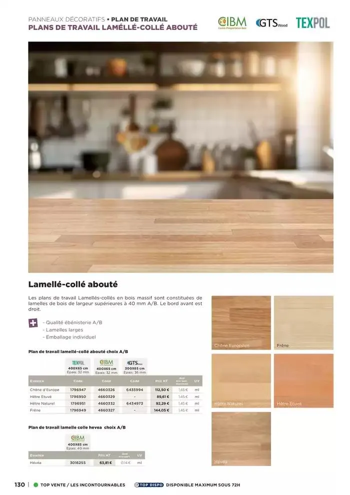 Catalogue 2025 Agenceurs du 25 avril au 31 décembre 2025 - Catalogue page 130