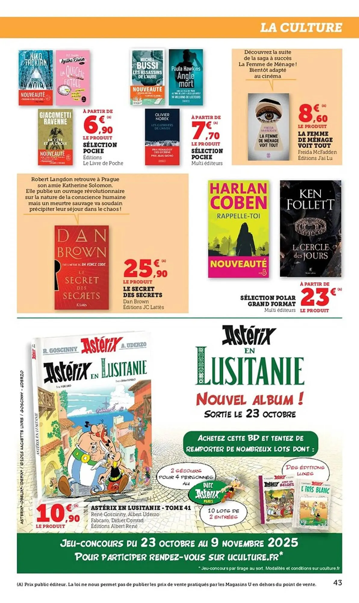 Catalogue Hyper U du 21 octobre au 2 novembre 2025 - Catalogue page 43
