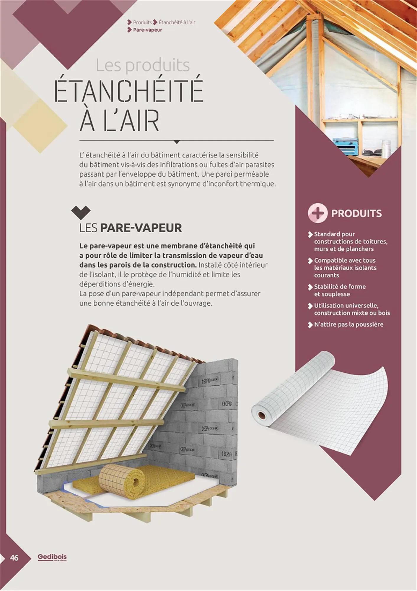 Catalogue Gédibois du 12 juin au 31 juillet 2023 - Catalogue page 46