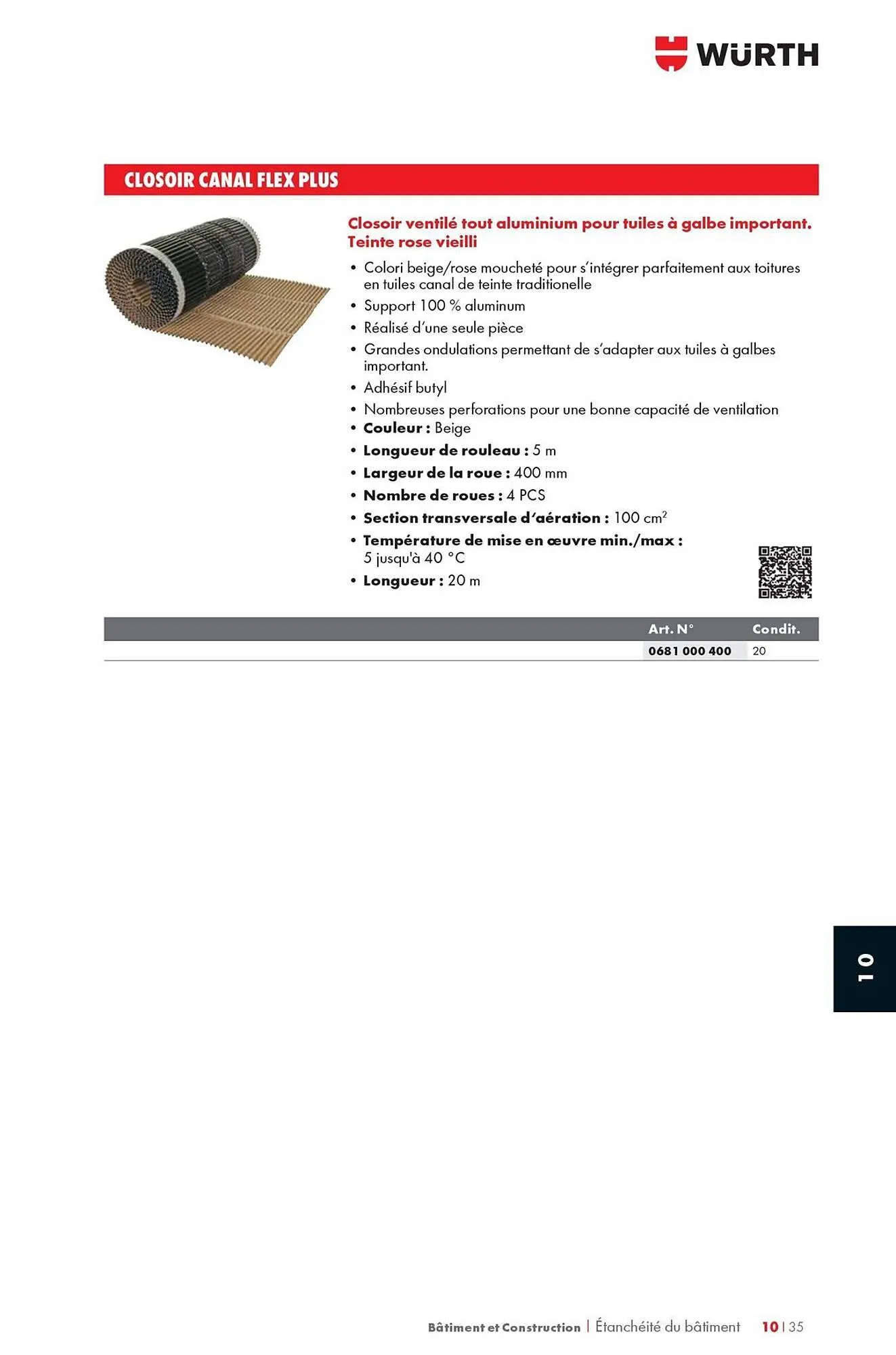 Catalogue Würth du 12 mai au 31 décembre 2025 - Catalogue page 1417