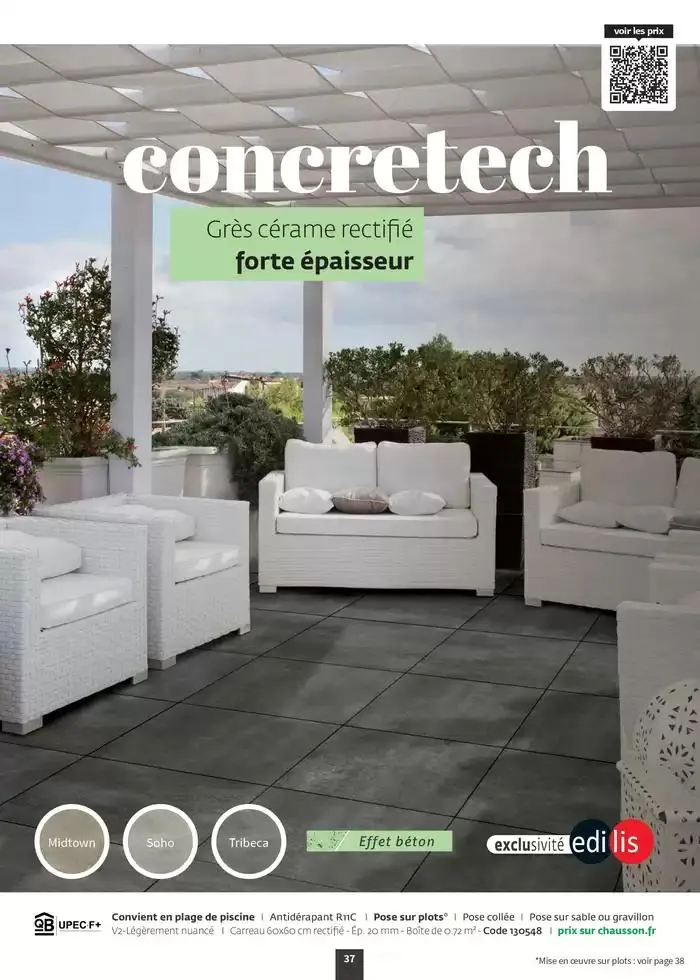 Aménagez votre extérieur SAISON 2025 du 1 janvier au 31 décembre 2025 - Catalogue page 39