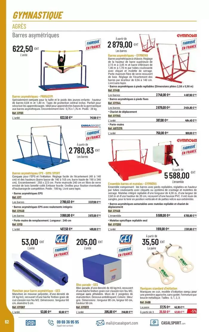 ÉQUIPEMENT SPORTIF du 6 mars au 31 décembre 2025 - Catalogue page 34