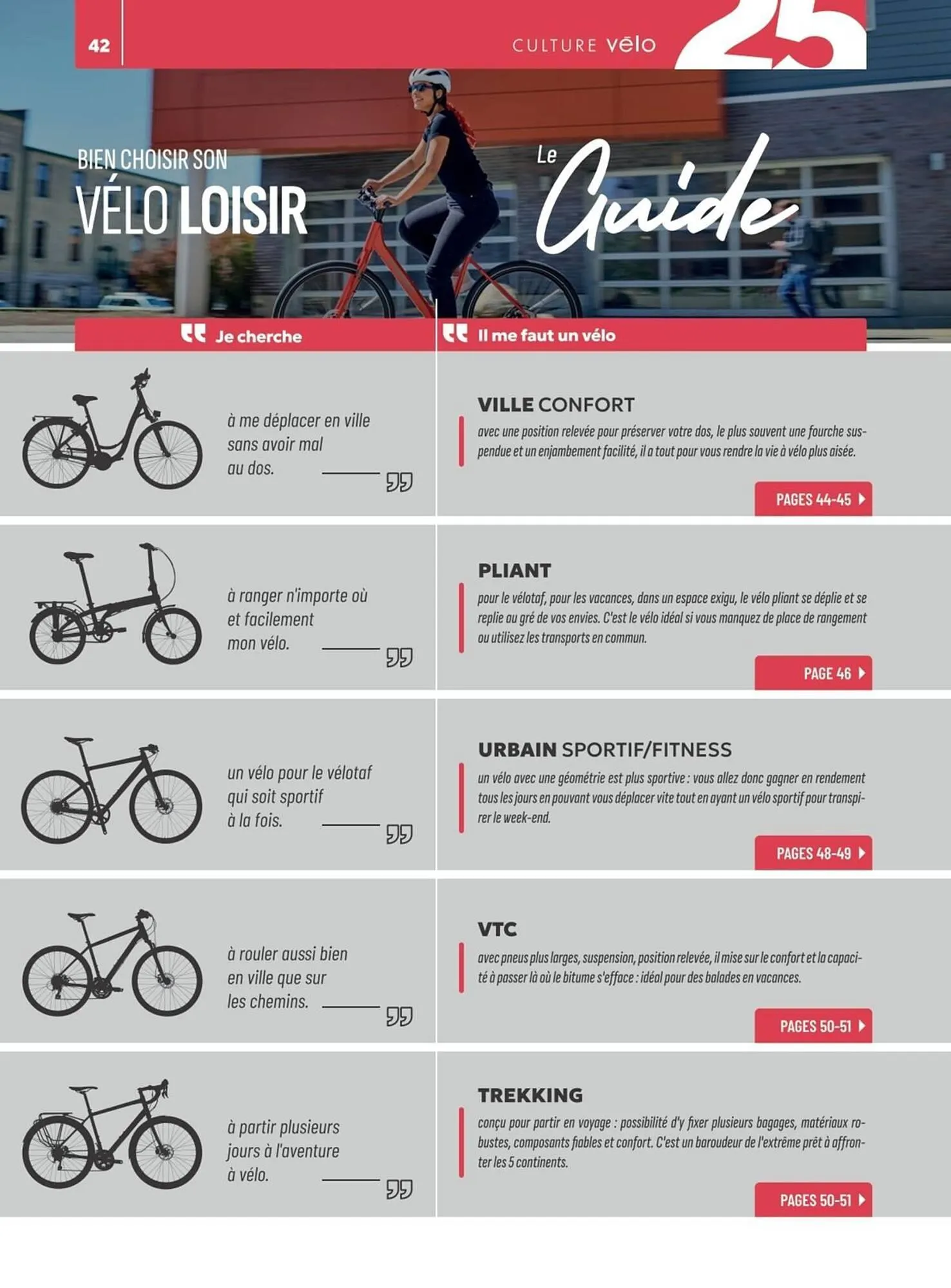 Catalogue Culture Vélo du 2 mai au 31 décembre 2025 - Catalogue page 42