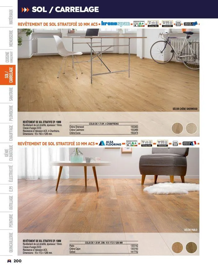 Guide produits 2024 du 15 mars au 31 décembre 2024 - Catalogue page 200