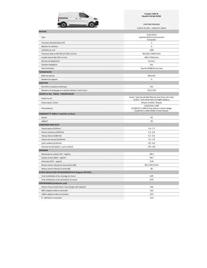 Opel Vivaro du 4 avril au 4 avril 2026 - Catalogue page 10