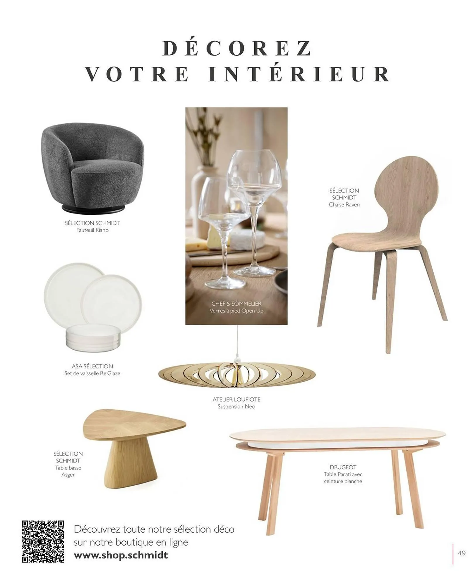 Catalogue Cuisines Schmidt du 8 janvier au 31 décembre 2025 - Catalogue page 49