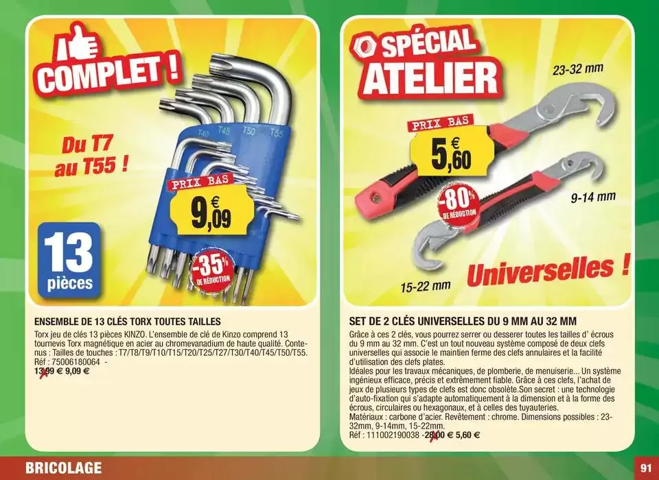 Arrivages de printemps du 6 février au 31 mai 2025 - Catalogue page 91