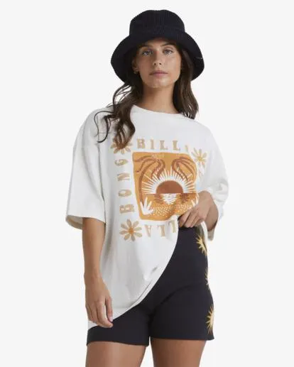 Sunset Beach - T-shirt oversize pour Femme