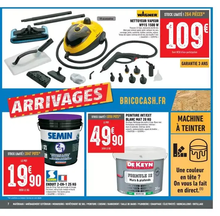 Venez profitez des nouveaux arrivages Brico Cash ! du 25 avril au 8 mai 2025 - Catalogue page 7