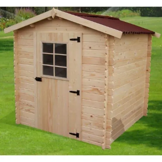 Abri de jardin bois Habrita 4,28 M2 Ep. 28 mm