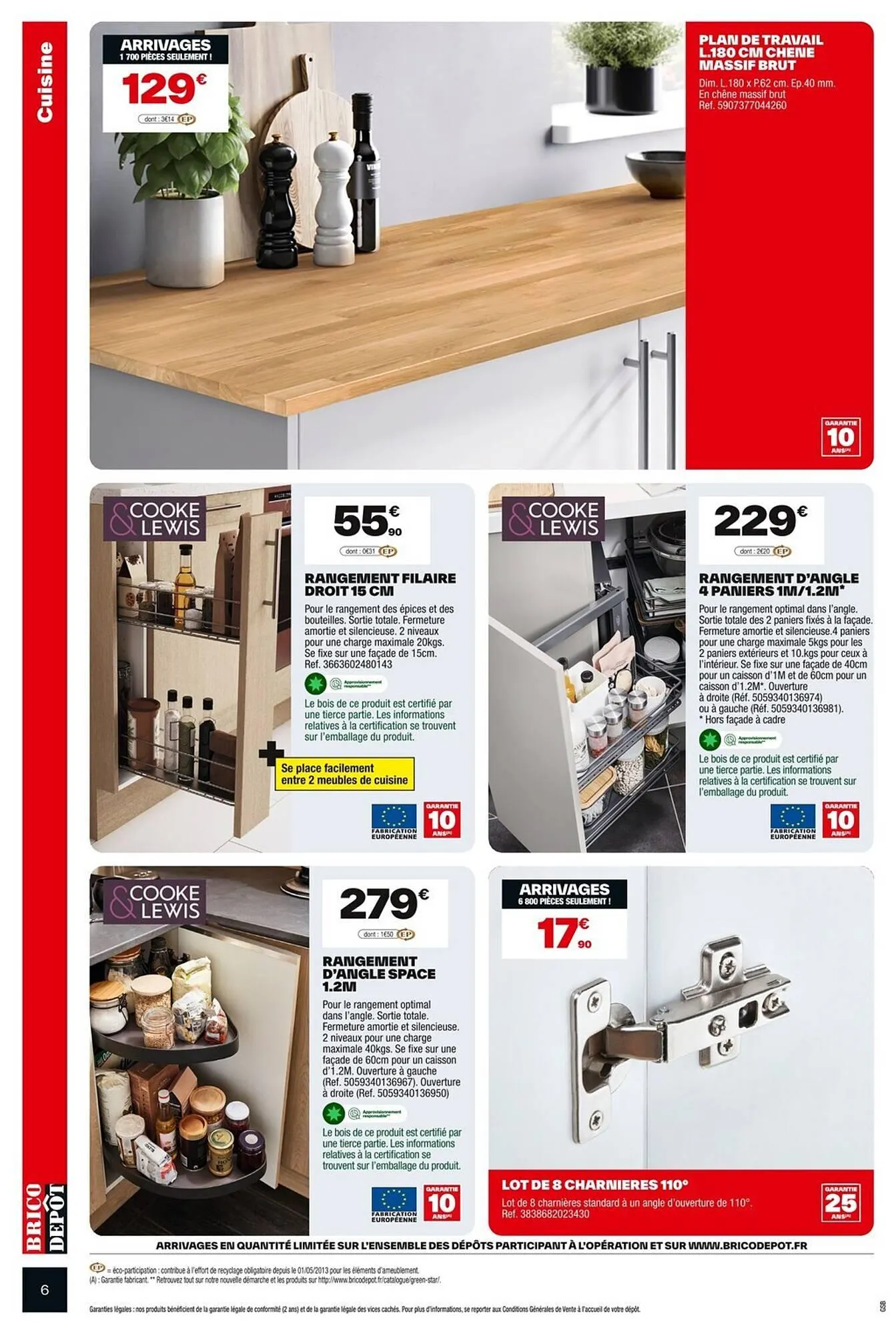 Catalogue Brico Dépôt du 3 octobre au 16 octobre 2025 - Catalogue page 6