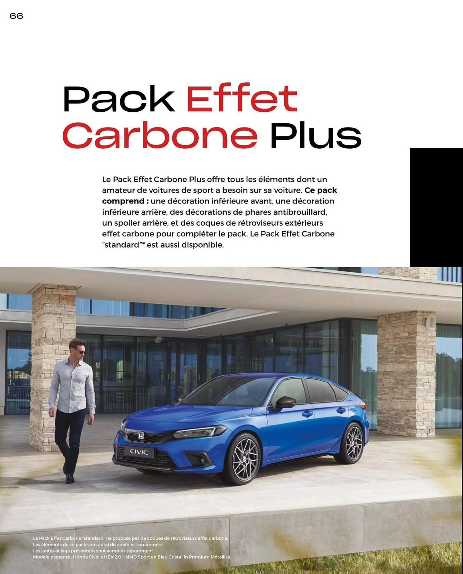 Catalogue Honda Civic Hybrid du 20 décembre au 30 juin 2024 - Catalogue page 66