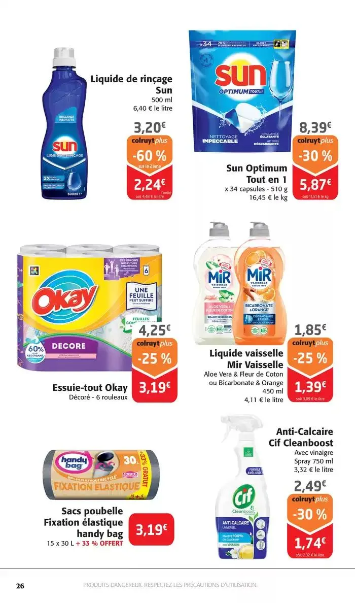 Prix - qualitè du 31 mars au 6 avril 2025 - Catalogue page 26