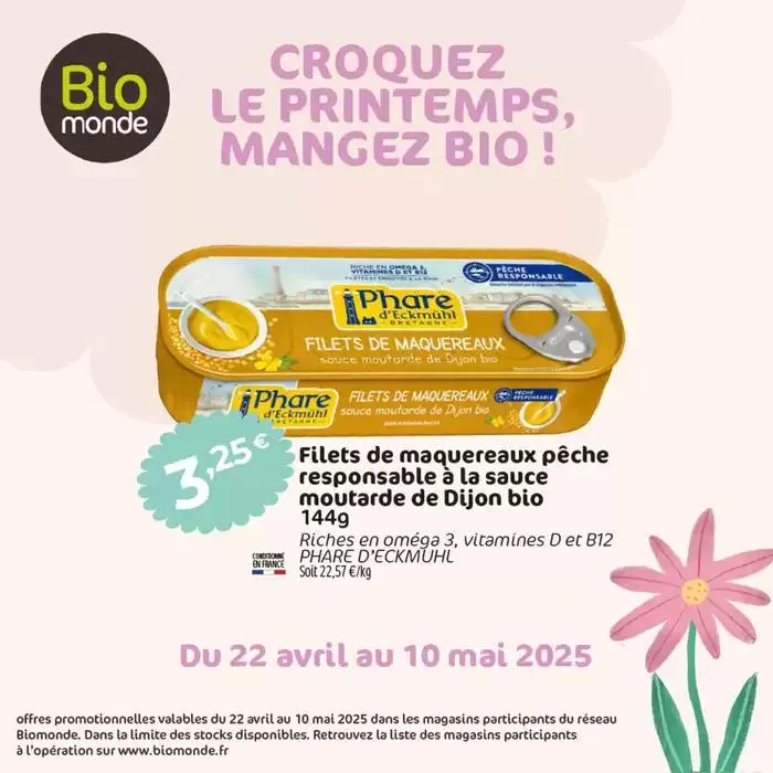 CROQUEZ LE PRINTEMPS, MANGEZ BIO! - 1