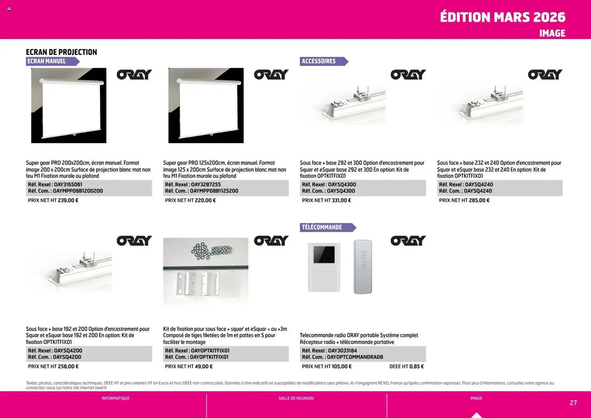 Catalogue Rexel du 1 avril au 31 décembre 2026 - Catalogue page 27