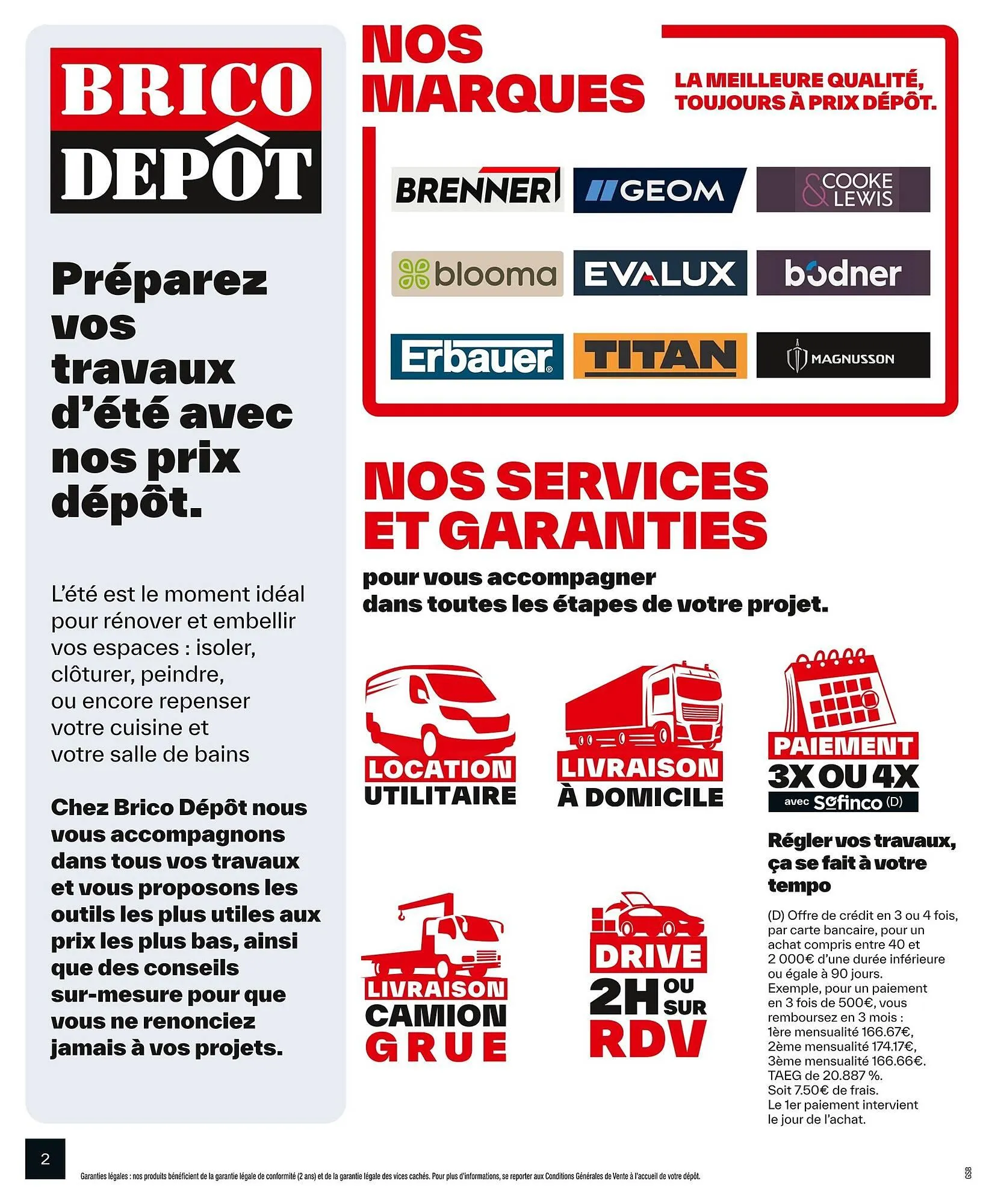 Catalogue Brico Dépôt du 20 juin au 3 juillet 2025 - Catalogue page 2