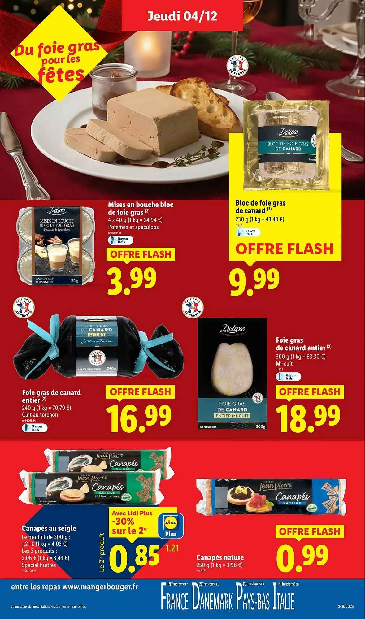 Catalogue Lidl du 4 décembre au 10 décembre 2025 - Catalogue page 23