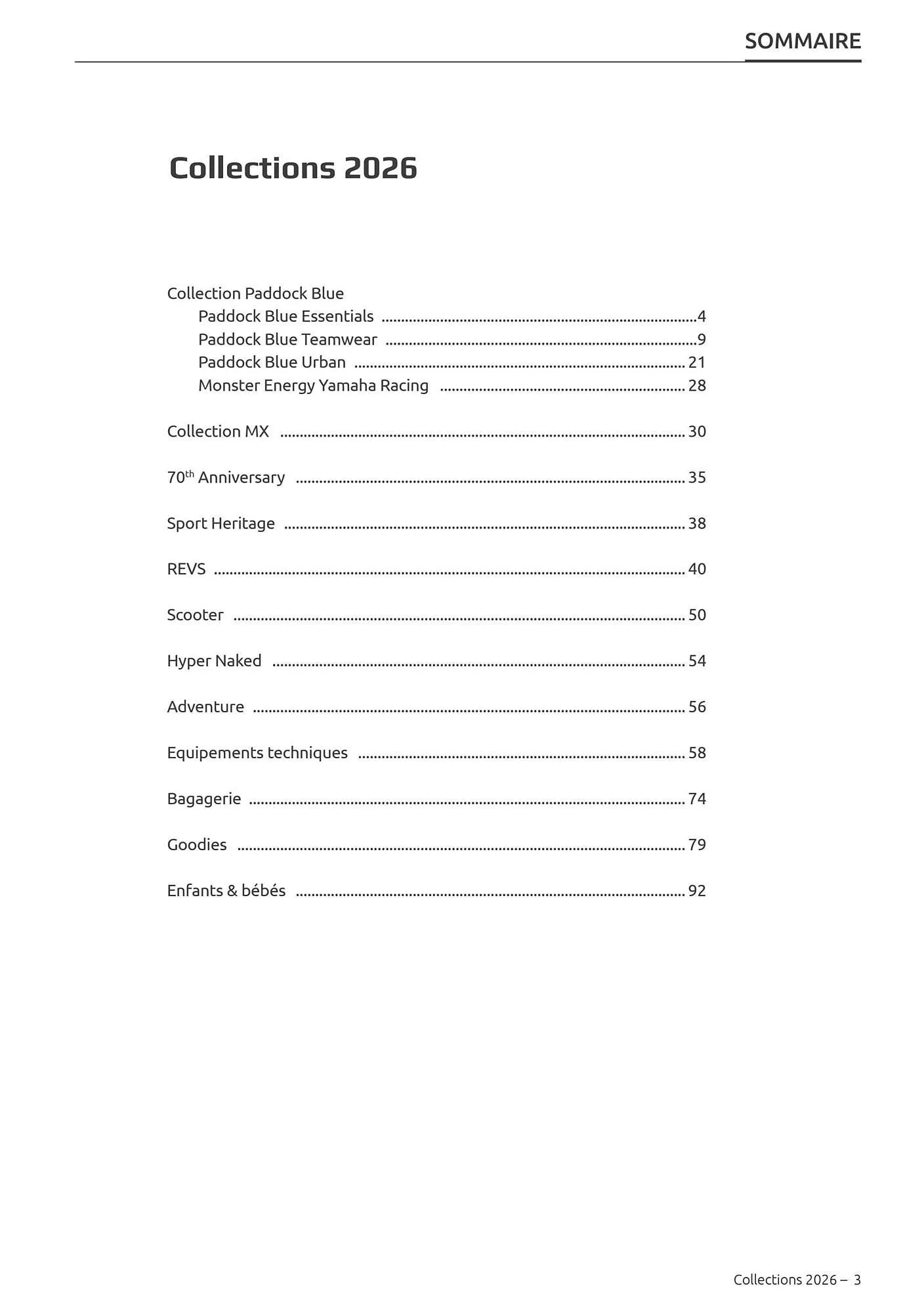 Catalogue Yamaha du 11 février au 30 décembre 2026 - Catalogue page 3