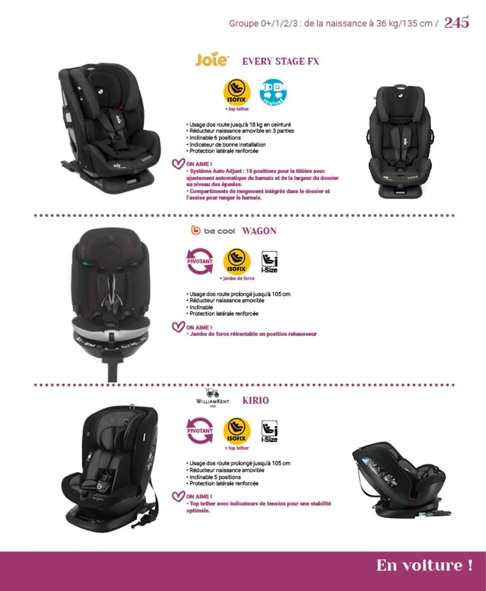 Catalogue autour de bébé du 31 mars au 31 janvier 2024 - Catalogue page 247