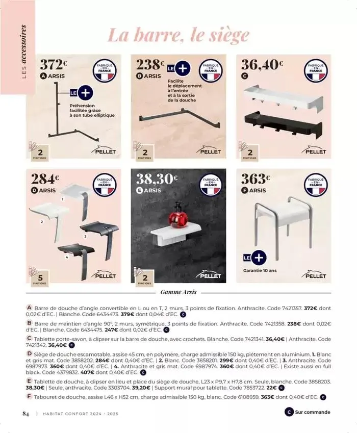 Cedeo Habitat confort du 1 octobre au 31 mai 2025 - Catalogue page 90