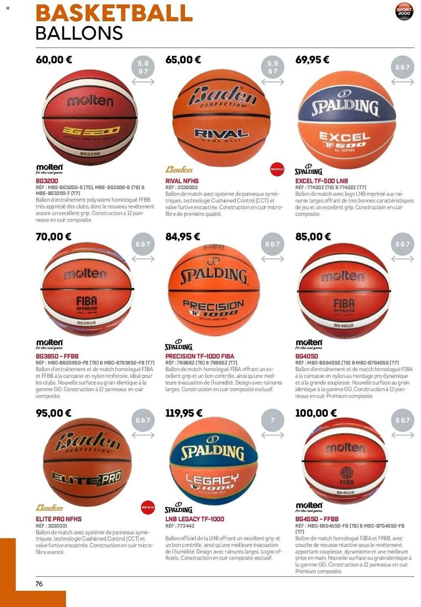 Catalogue Sport 2000 du 28 mai au 31 décembre 2025 - Catalogue page 64