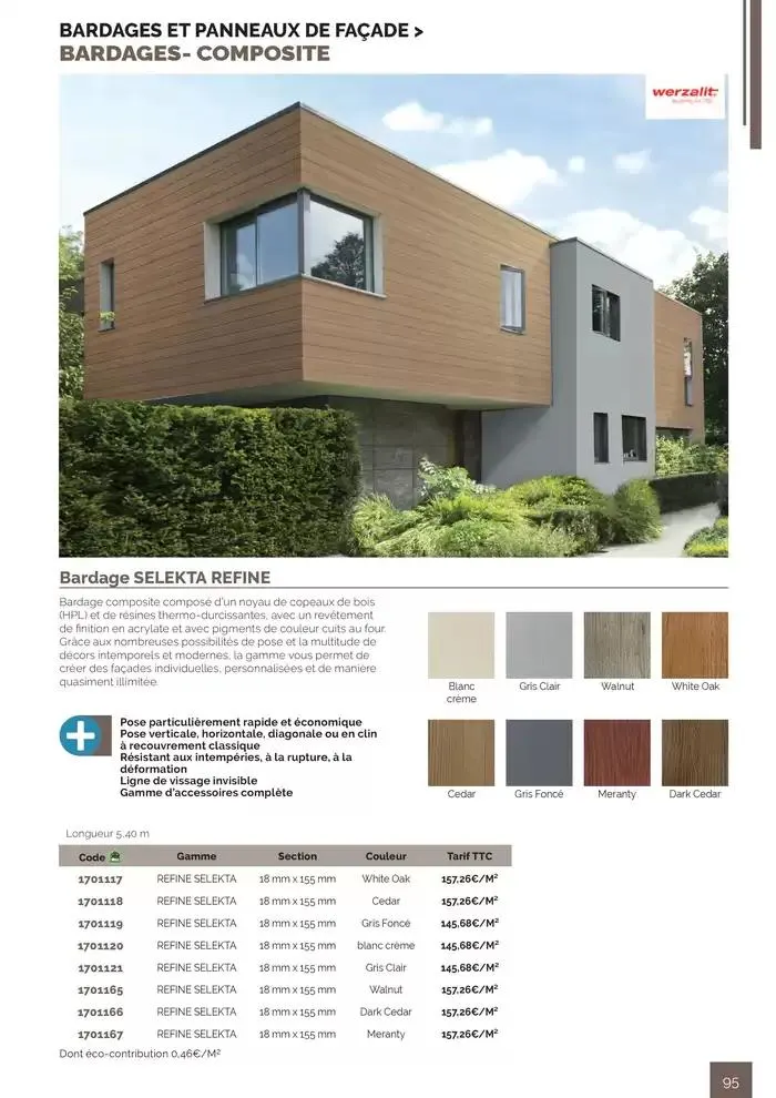 BOIS PANNEAUX 2025 2026 du 30 avril au 31 décembre 2026 - Catalogue page 95