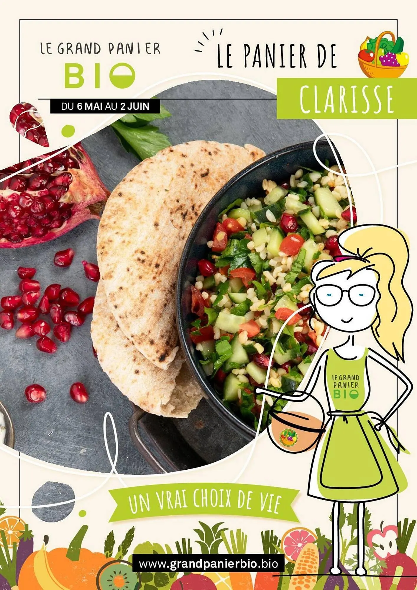 Catalogue Le grand panier bio - 1