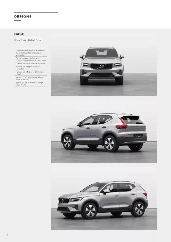 VOLVO XC40 B3/B4 du 7 janvier au 31 décembre 2025 - Catalogue page 4
