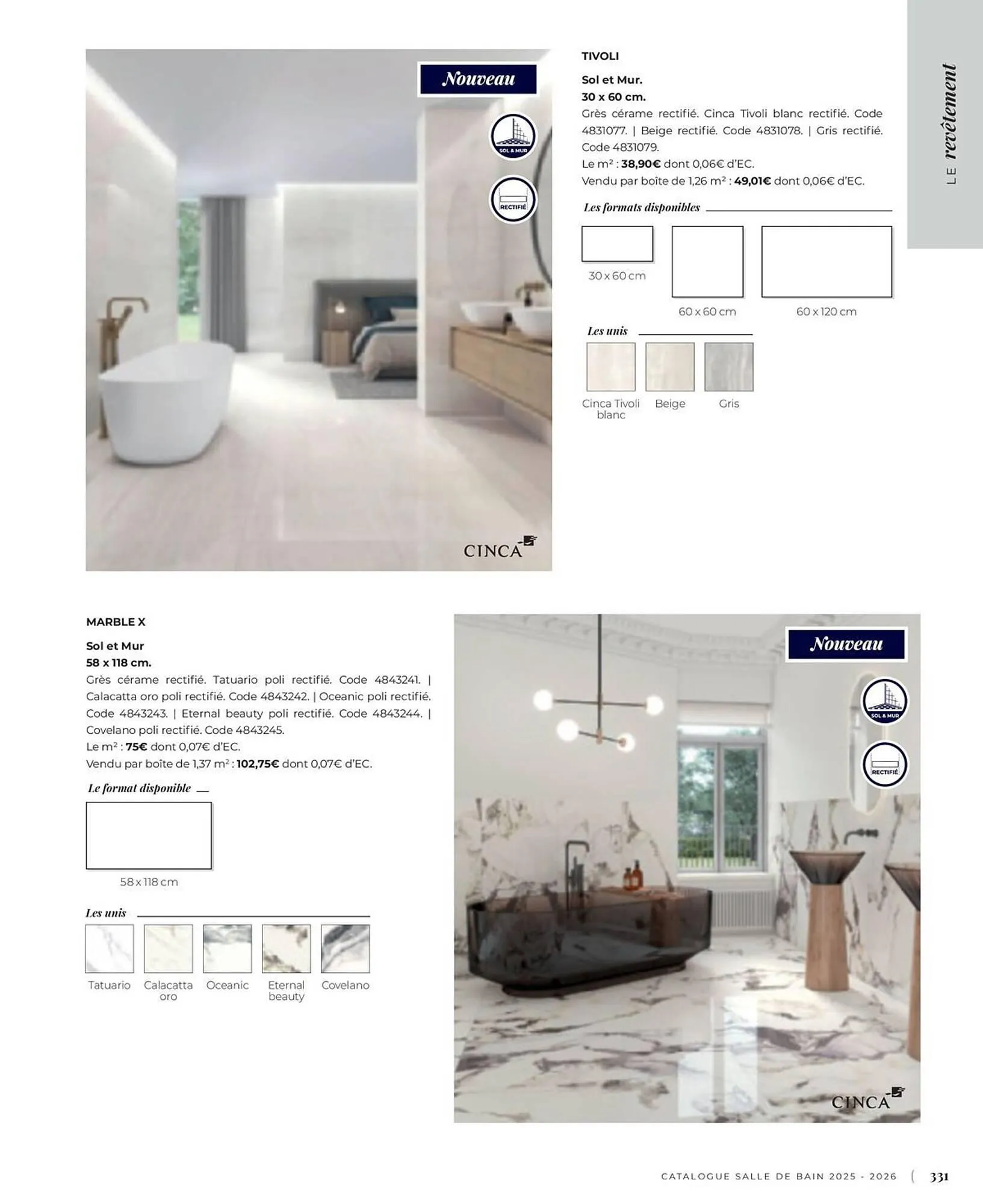 Catalogue Cedeo du 3 juin au 31 décembre 2025 - Catalogue page 331