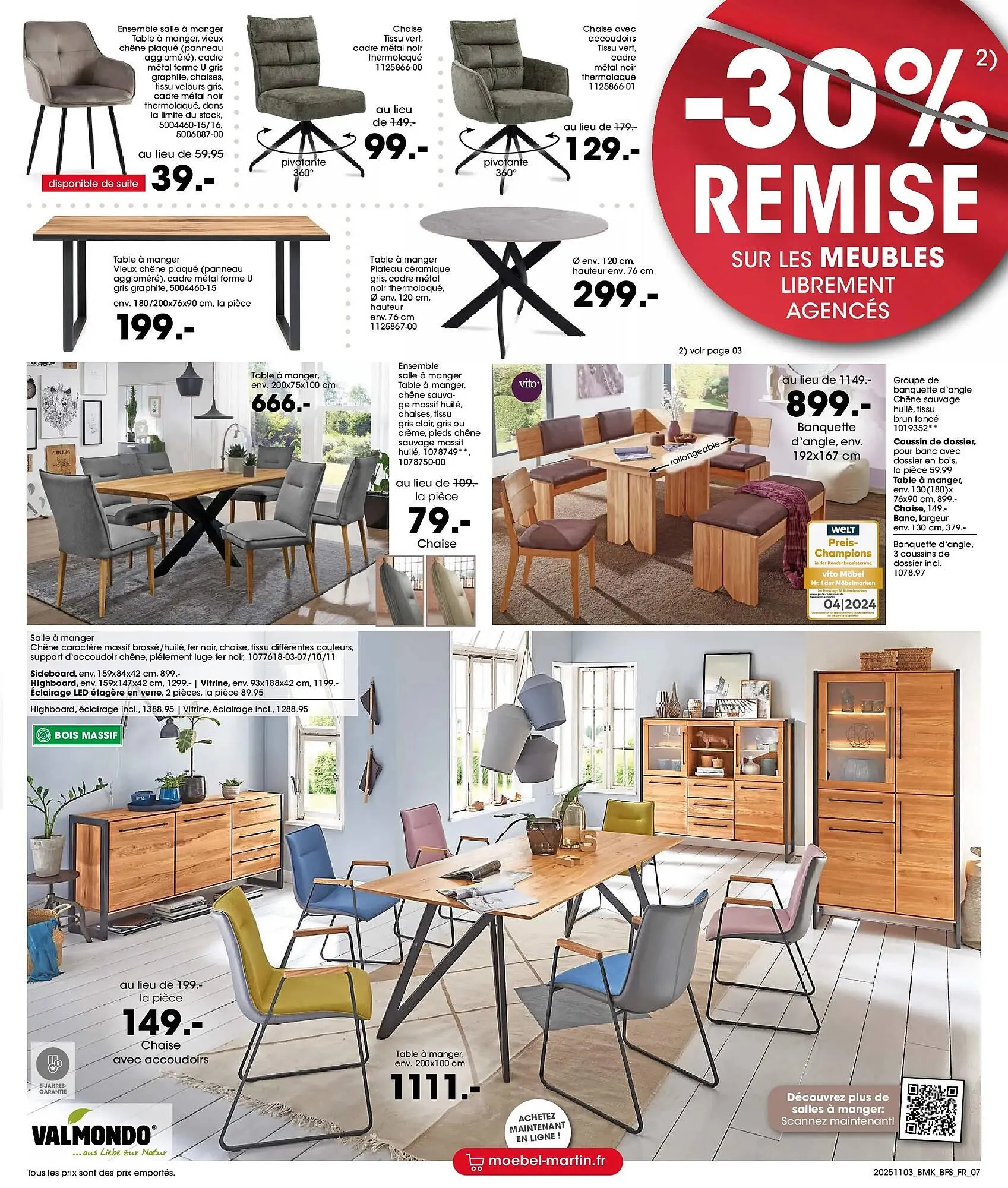 Catalogue Möbel Martin du 2 novembre au 15 novembre 2025 - Catalogue page 7