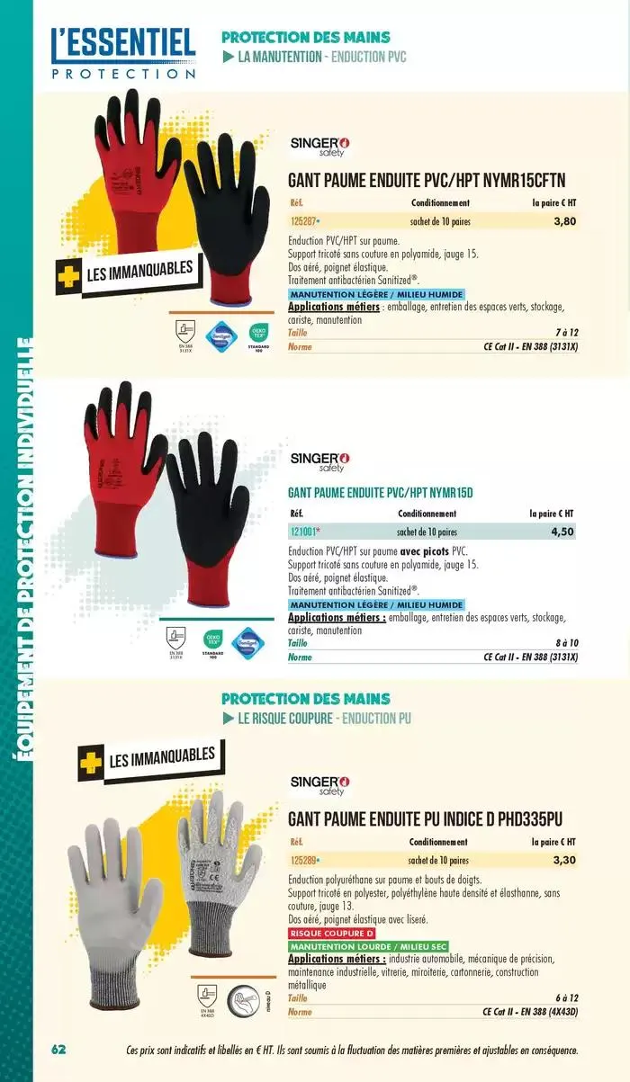 Essentiel Protection 2025 tarifé du 3 mars au 31 décembre 2025 - Catalogue page 64