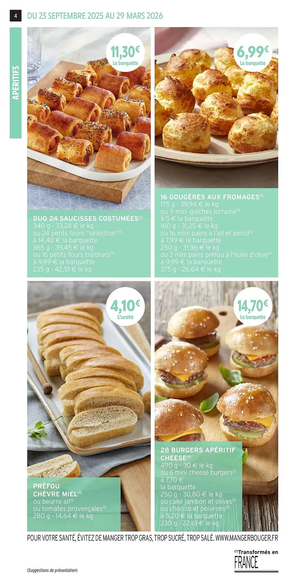 Catalogue Intermarché du 23 septembre au 29 mars 2026 - Catalogue page 4