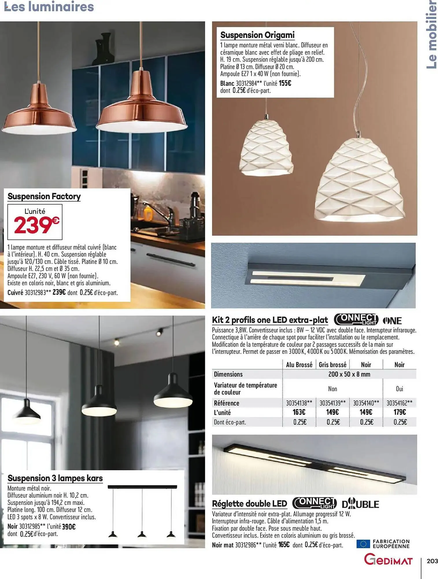 Catalogue Gedimat du 1 avril au 30 avril 2026 - Catalogue page 203