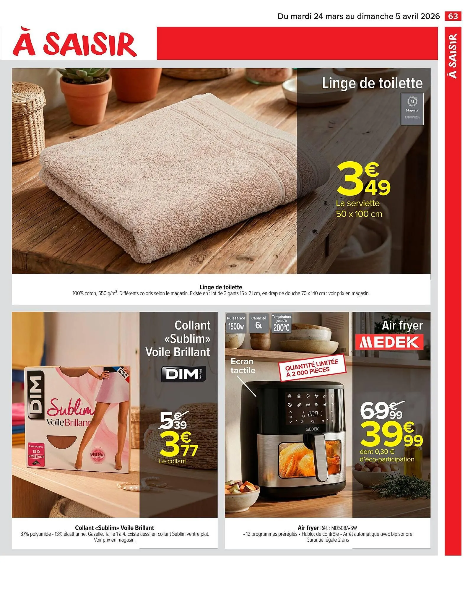 Catalogue Carrefour Market du 24 mars au 5 avril 2026 - Catalogue page 65