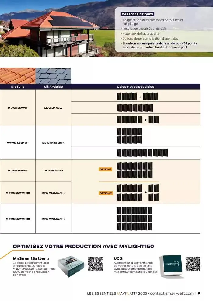Les Essentiels Maviwatt 2025 du 4 février au 31 décembre 2025 - Catalogue page 9