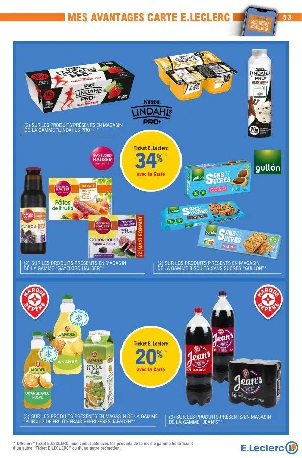 E. Leclerc du 20 mai au 31 mai 2025 - Catalogue page 53